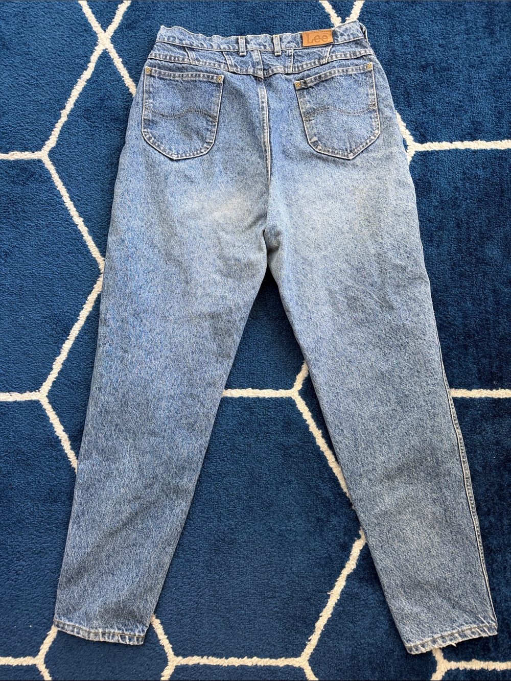 Lee High-Rise Light Blue 90s Vintage Straight-Leg Jeans